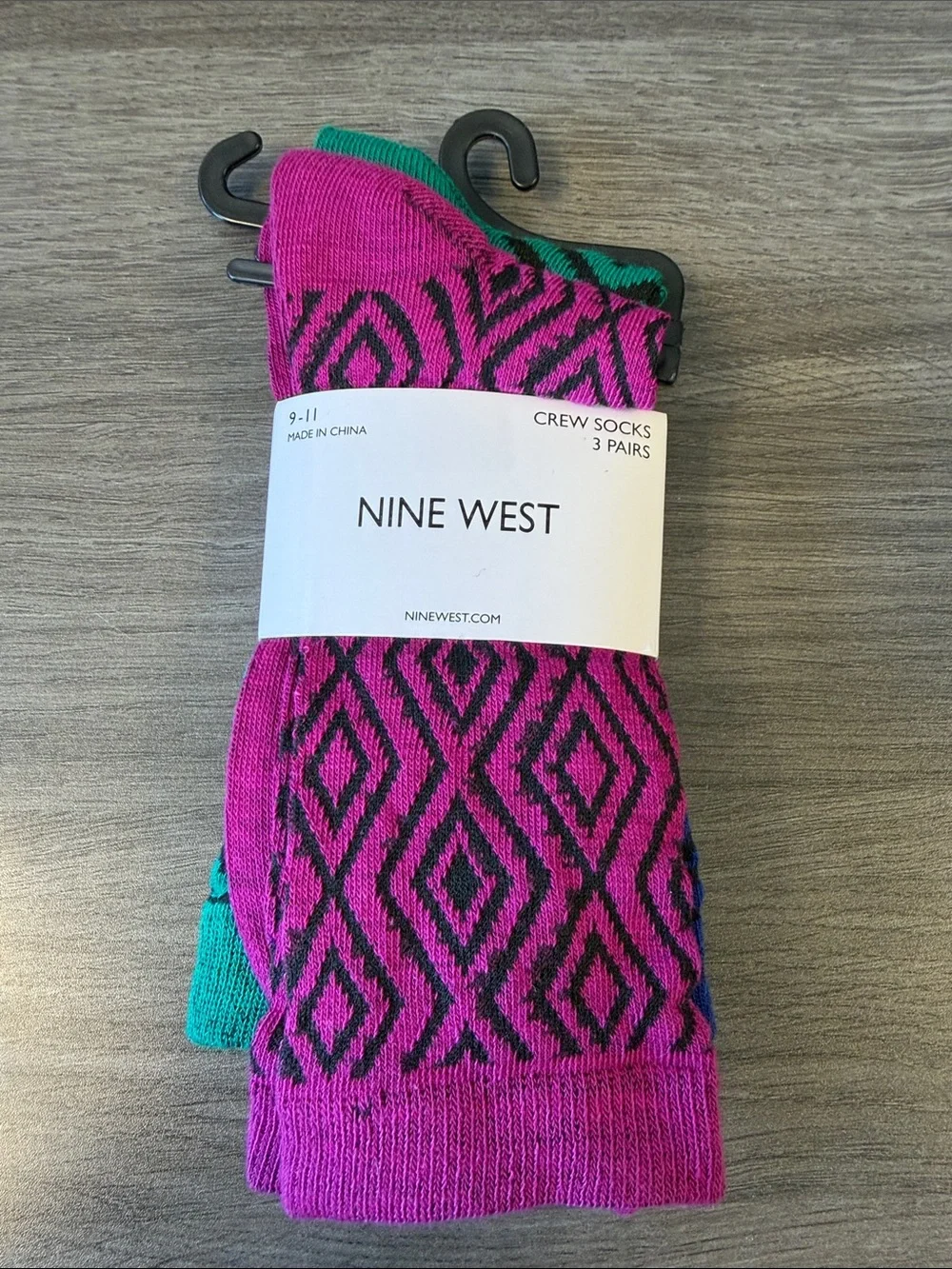 NWT Bundle of 9 Pairs of Nine West Crew Socks & Liners (Sz 9-11)